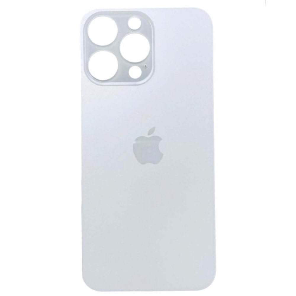 İPHONE 16 PRO ARKA PİL KAPAK BEYAZ