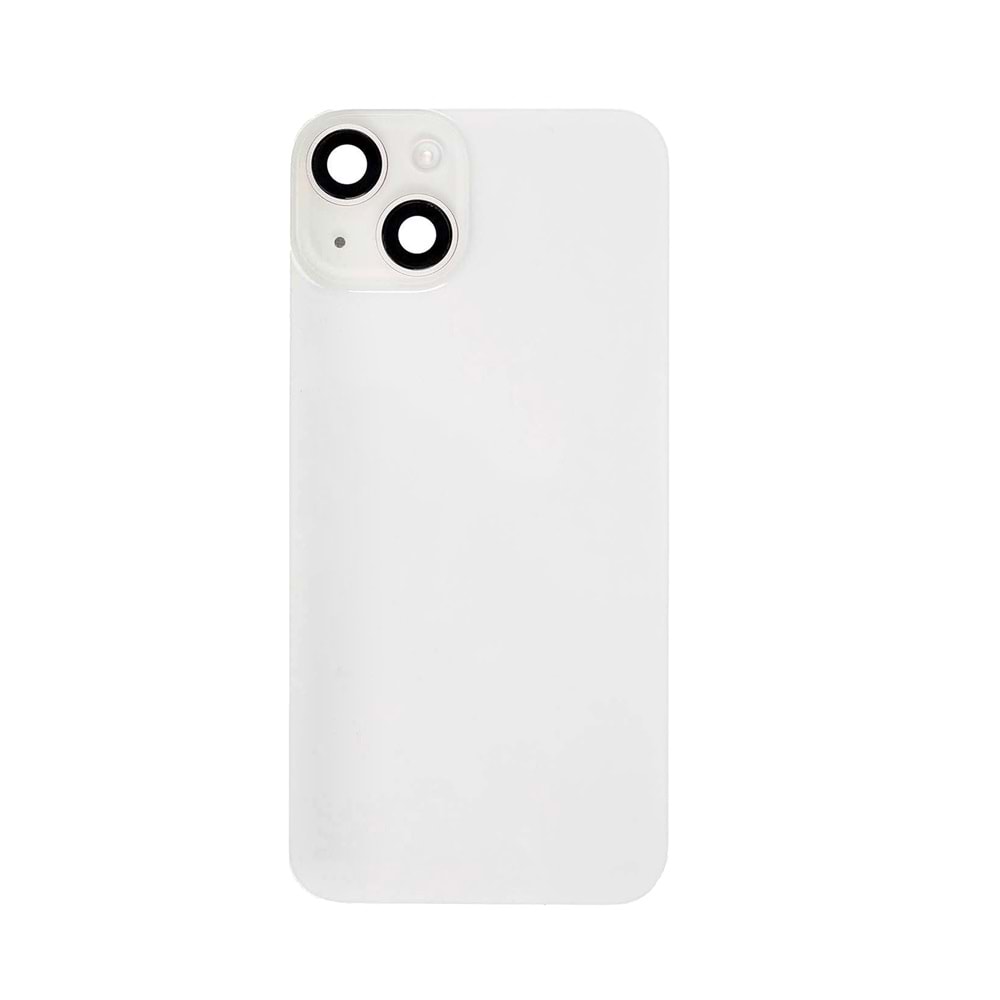 İPHONE 14 ARKA PİL KAPAĞI BEYAZ KAMERA CAMLI