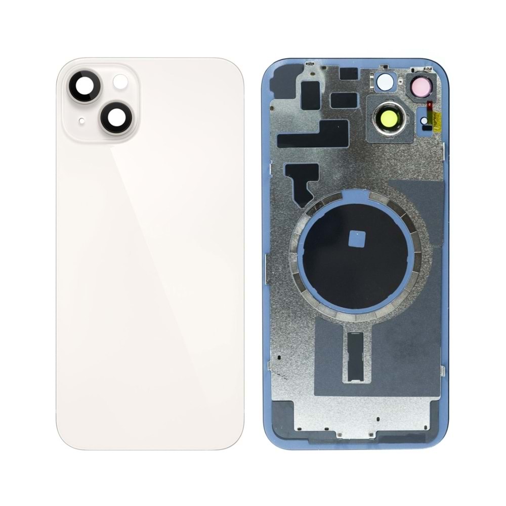 İPHONE 14 PLUS ARKA PİL KAPAK FULL BEYAZ