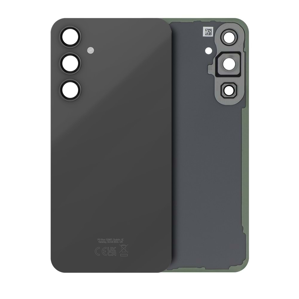 SAMSUNG S23FE ARKA PİL KAPAK KAMERA CAMLI SİYAH