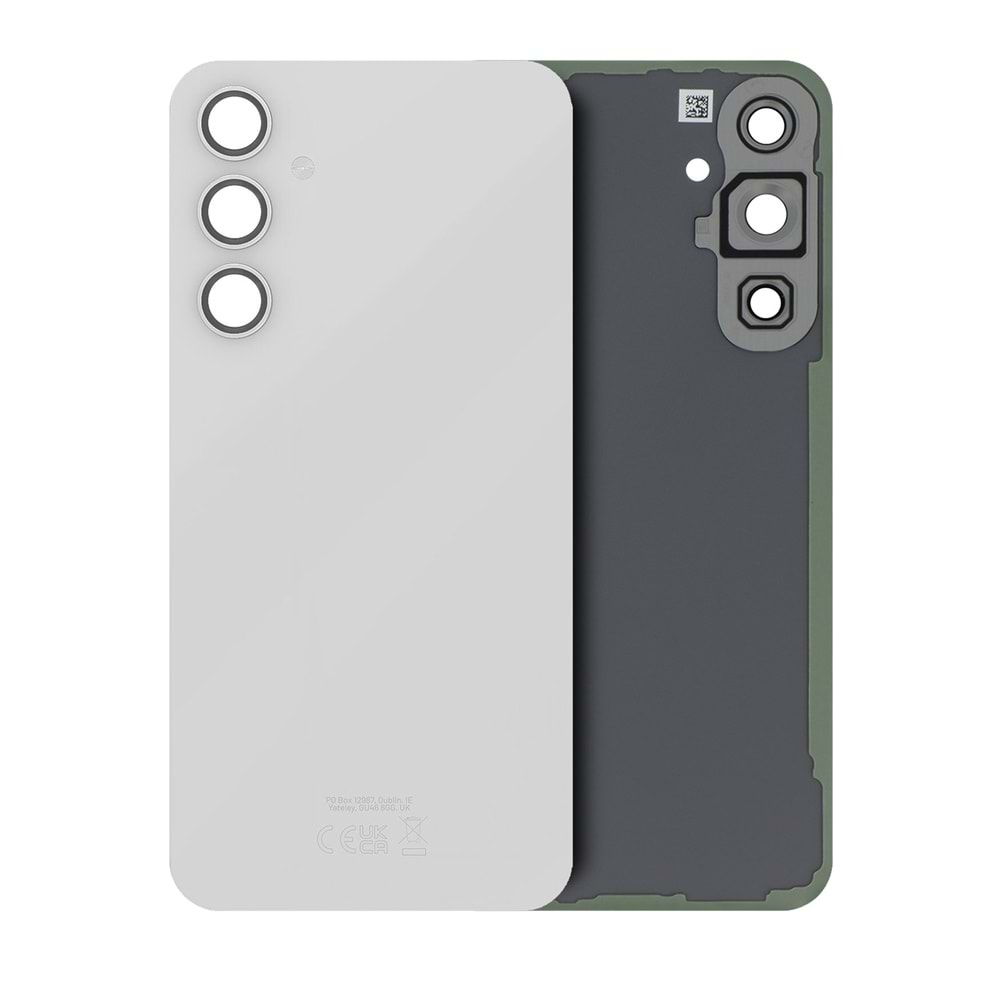 SAMSUNG S23FE ARKA PİL KAPAK KAMERA CAMLI BEYAZ