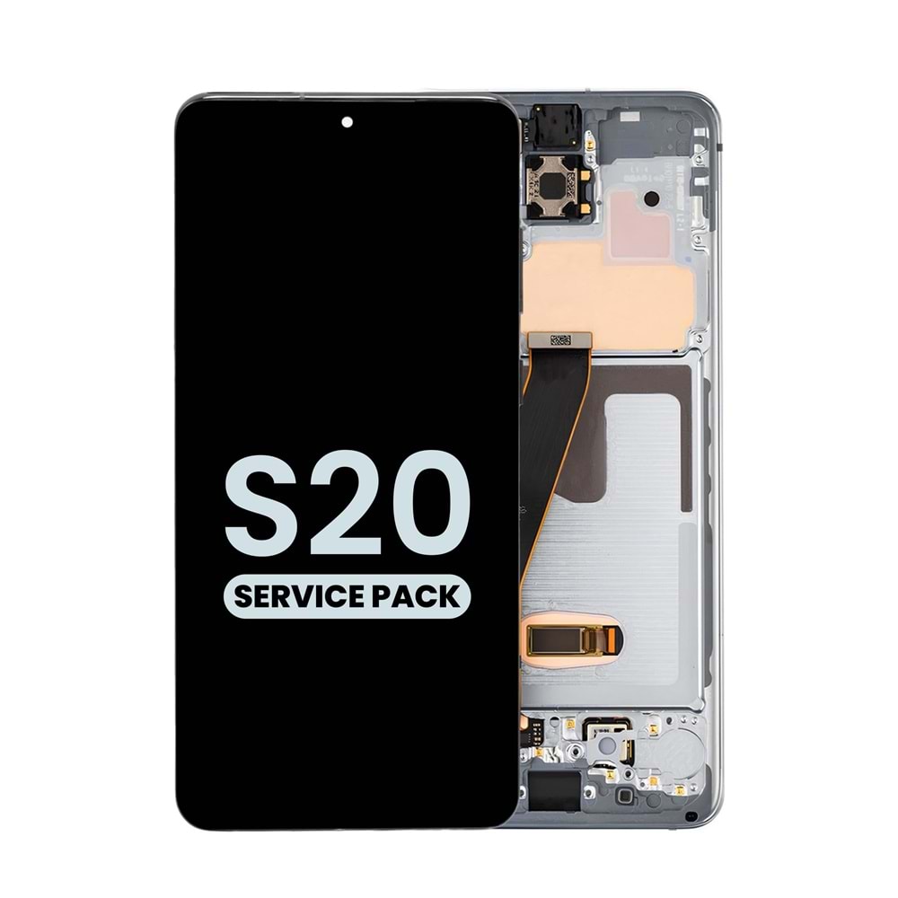 SAMSUNG S20 5G LCD EKRAN ÇITALI GRİ (TR SERVİS)