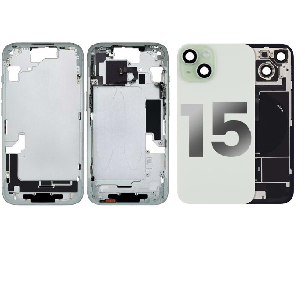 İPHONE 15 BOŞ KASA YEŞİL