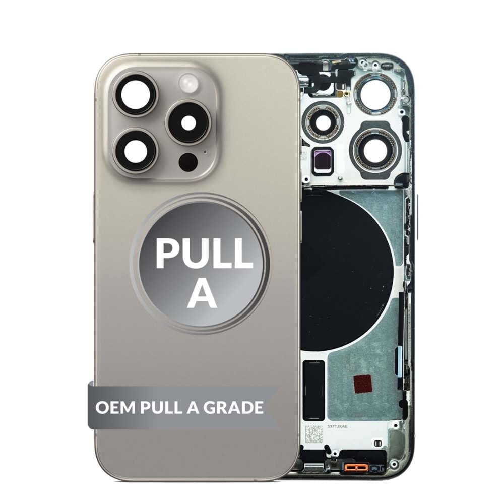 İPHONE 15 PRO ÇIKMA DOLU KASA NATÜREL