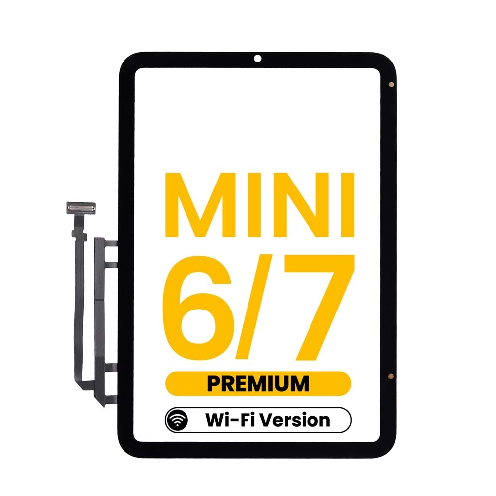 İPAD MİNİ 6 DOKUNMATİK CAM SİYAH