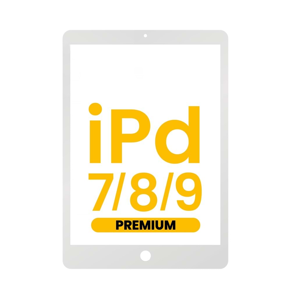 İPAD 7.NESİL / 8.NESİL / 9.NESİL DOKUNMATİK CAM ORJİNAL BEYAZ