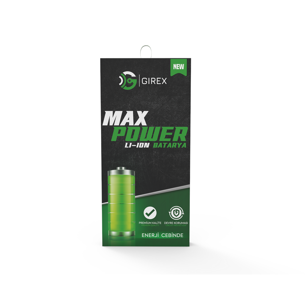 GİREX İPHONE 11 PRO MAX BATARYA GÜÇLENDİRİLMİŞ (4600 MAH)