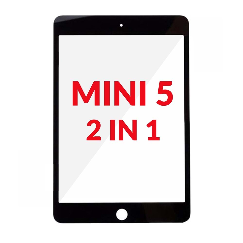 İPAD MİNİ 5 DOKUNMATİK CAM SİYAH
