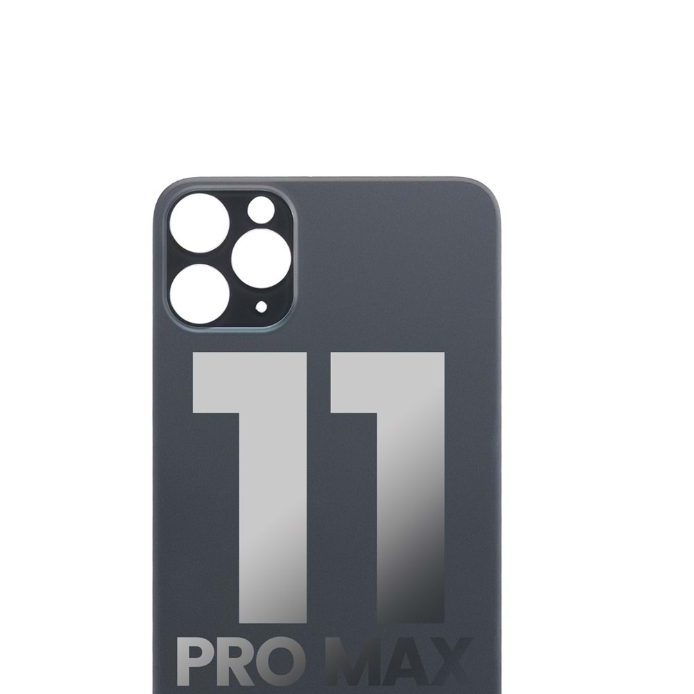 İPHONE 11 PRO MAX ARKA PİL KAPAĞI SİYAH