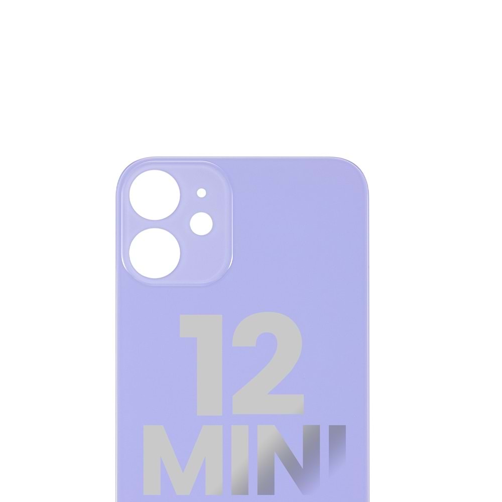 İPHONE 12 MİNİ ARKA PİL KAPAĞI MOR