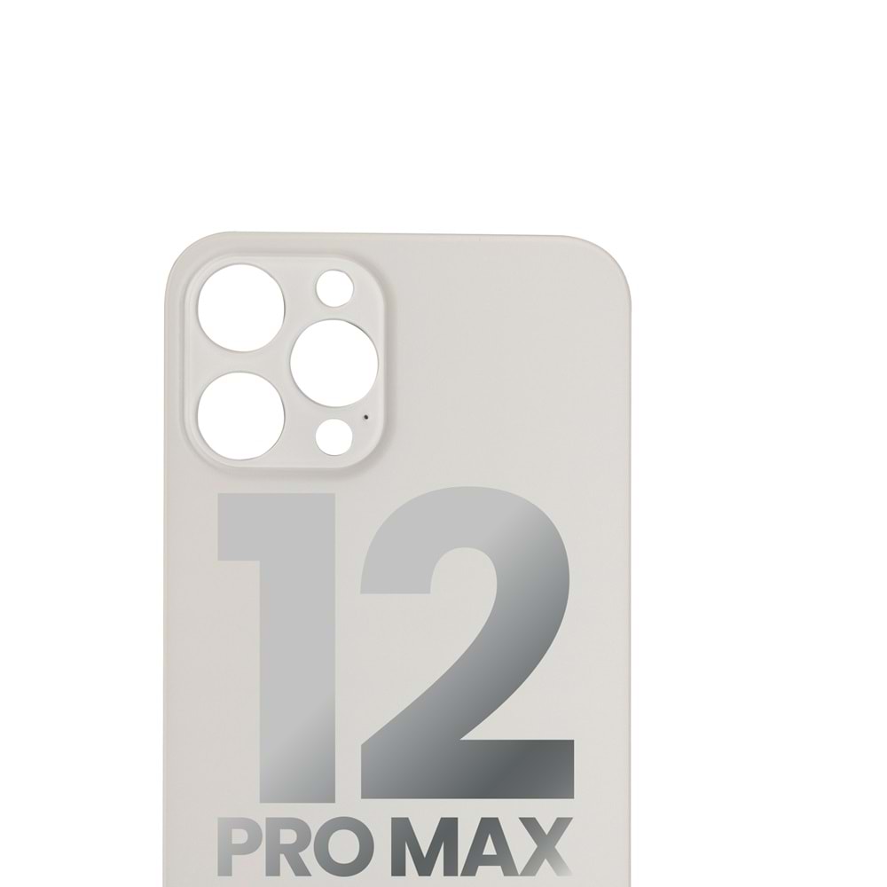 İPHONE 12 PRO MAX ARKA PİL KAPAĞI BEYAZ