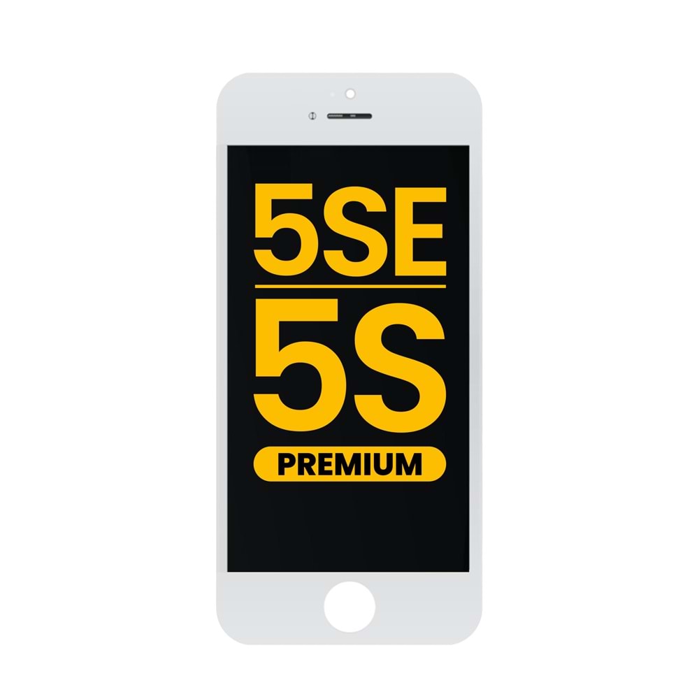 İPHONE 5S / 5SE ORTA TUŞ FLİMİ BEYAZ