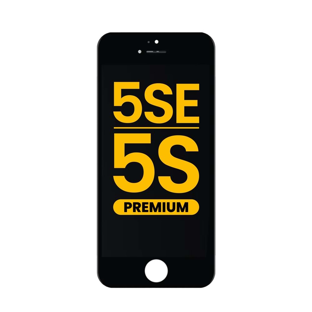 İPHONE 5S / 5SE ORTA TUŞ FLİMİ SİYAH