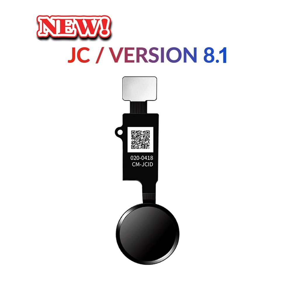 İPHONE 7G / 7G PLUS / 8G / 8G PLUS / SE 2022 / SE 2023 ORTA TUŞ PARMAK İZİ FLİM SİYAH