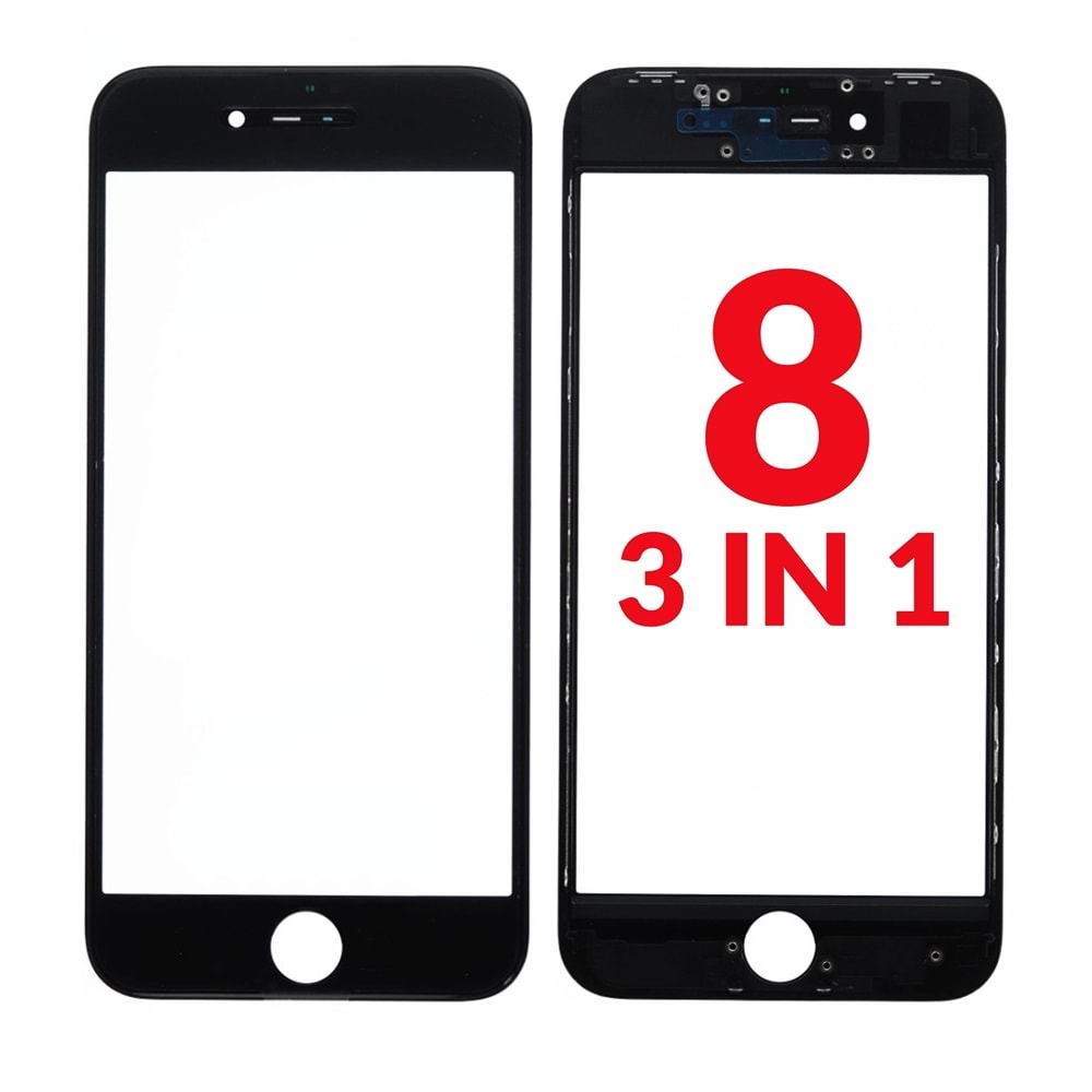 İPHONE 8G DOKUNMATİK CAM SİYAH