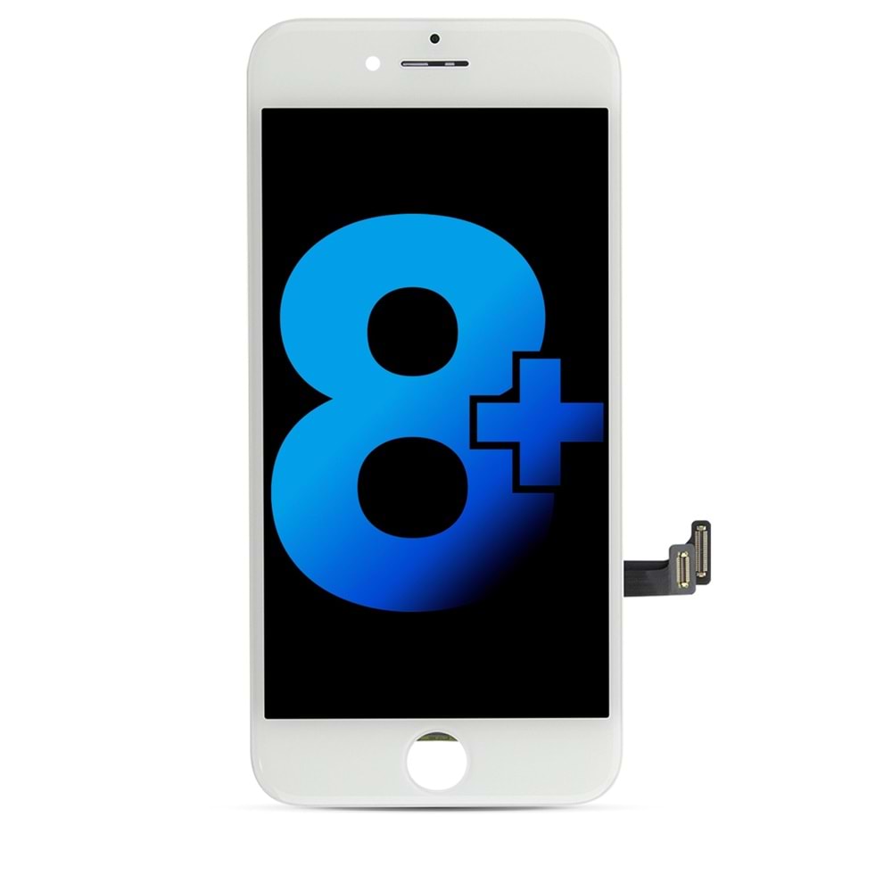 İPHONE 8G PLUS LCD EKRAN A KALİTE BEYAZ