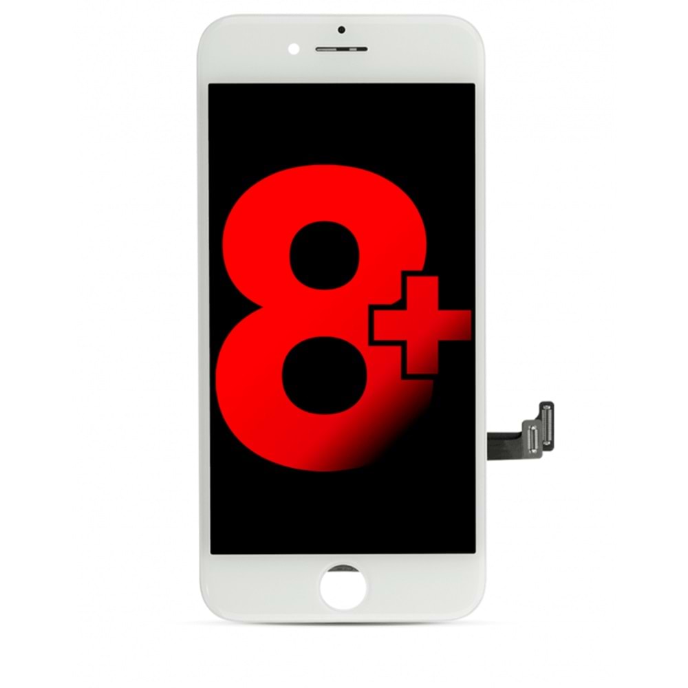 İPHONE 8G PLUS LCD EKRAN A KALİTE BEYAZ