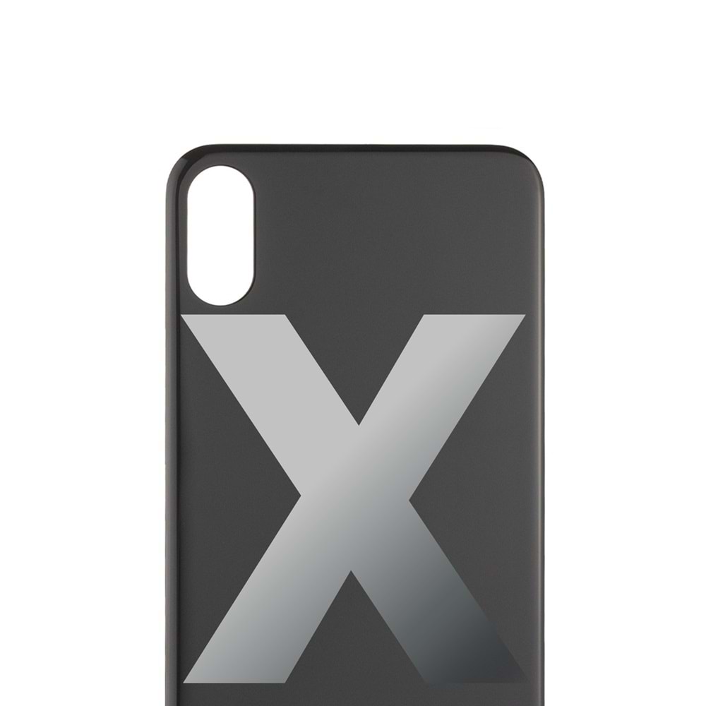 İPHONE X ARKA PİL KAPAK SİYAH