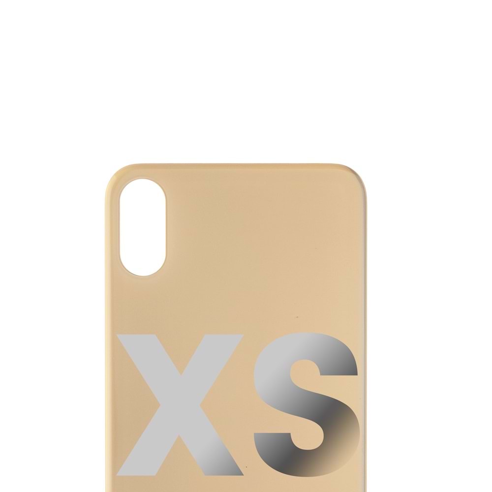 İPHONE XS ARKA PİL KAPAK GOLD