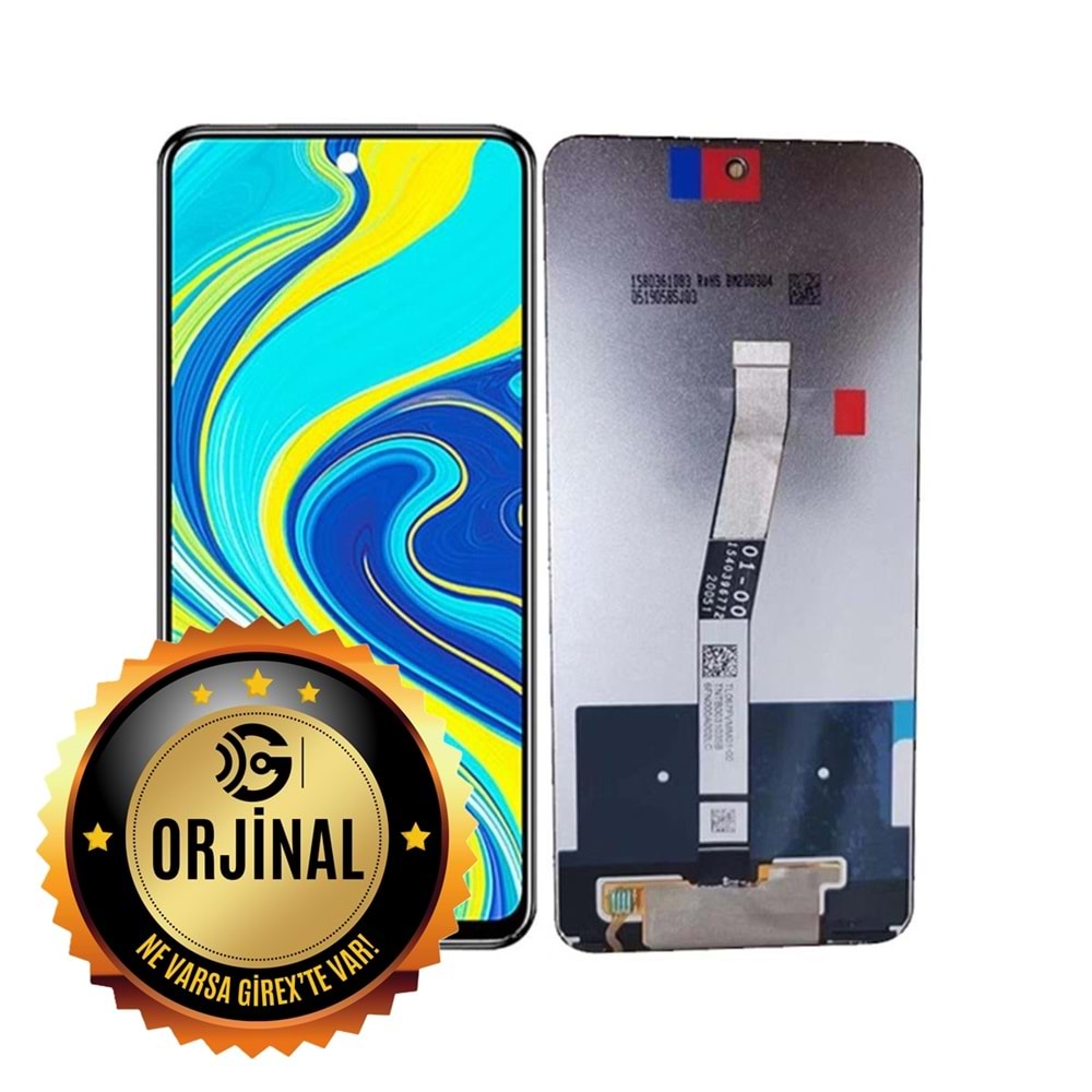 REDMİ NOTE 9 PRO/NOTE 9S / NOTE 9 PRO MAX / POCOPHONE M2 PRO LCD EKRAN ÇITASIZ SERVİS