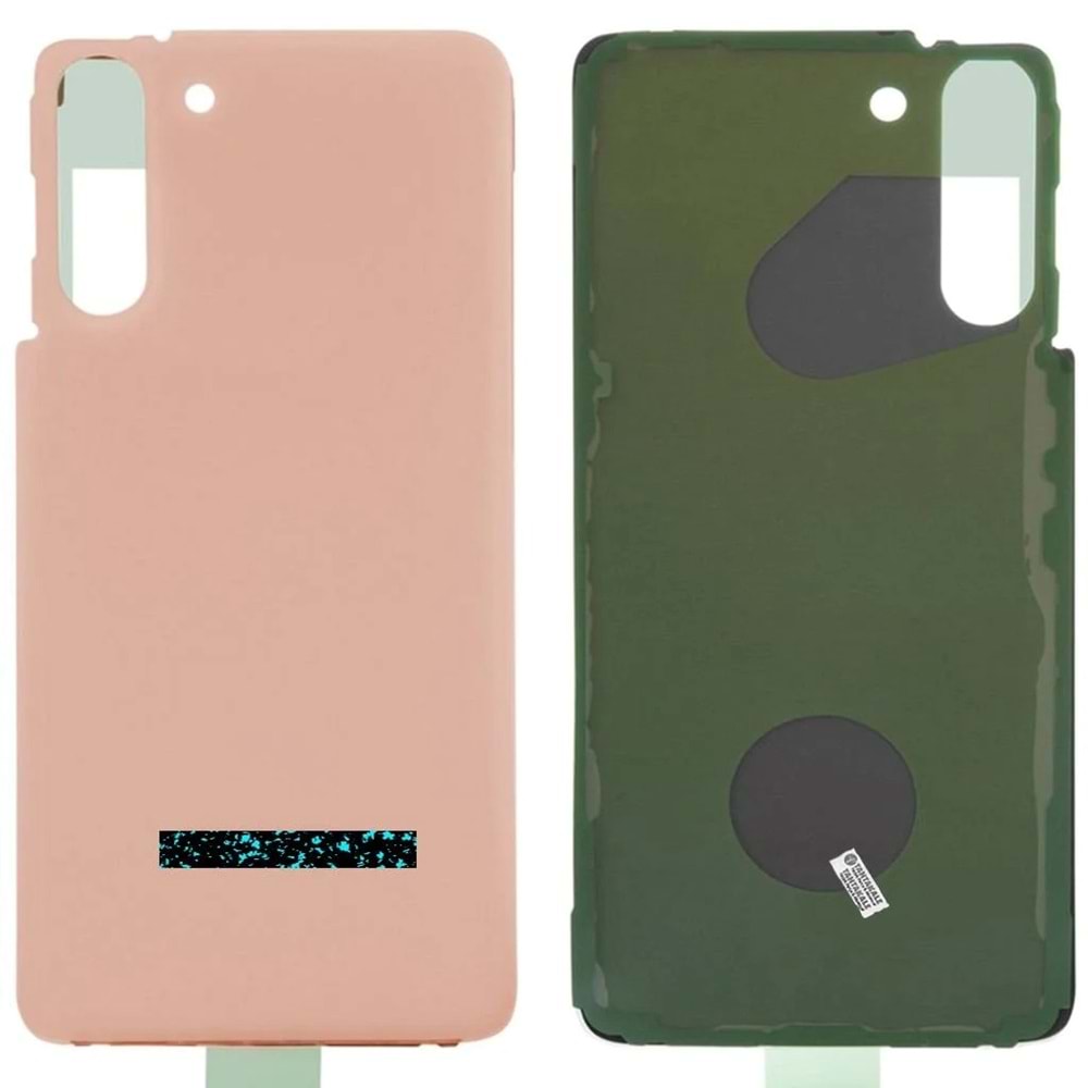 SAMSUNG S21 ARKA PİL KAPAK PEMBE