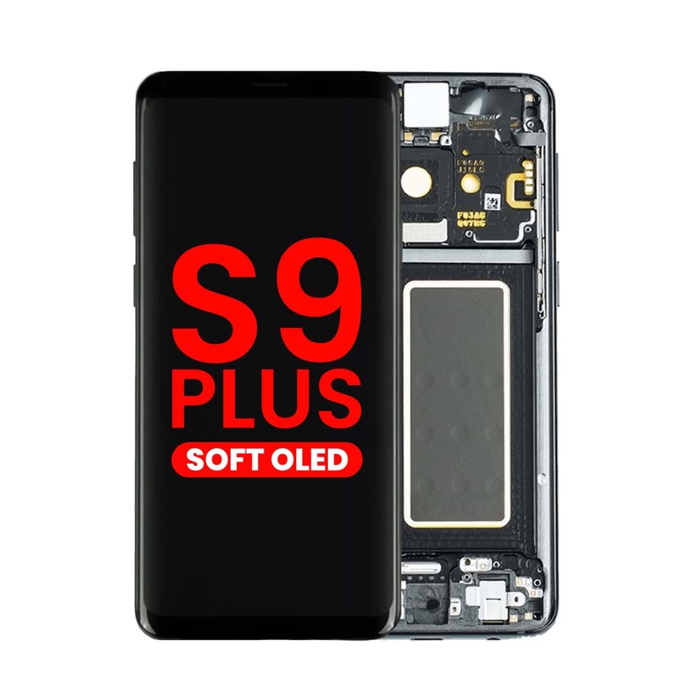 SAMSUNG S9 PLUS LCD EKRAN ÇITALI SİYAH OLED