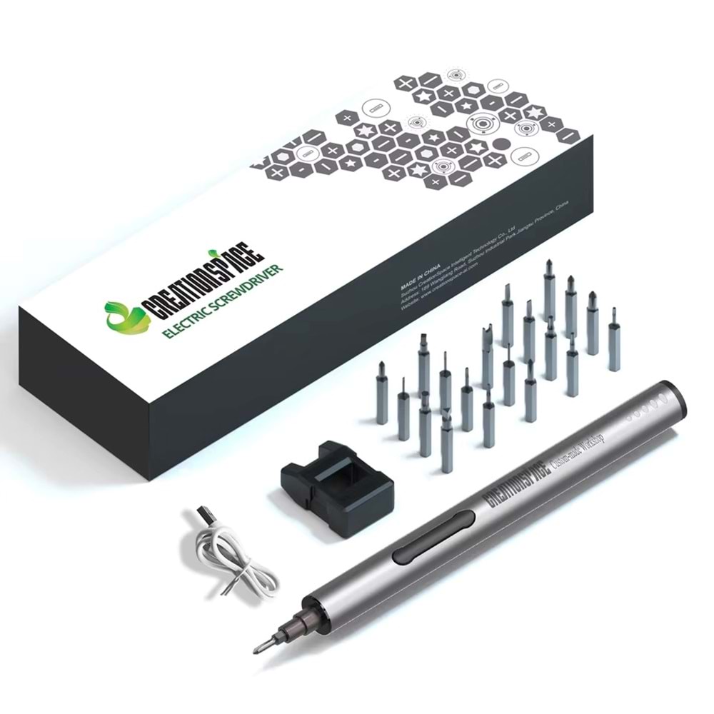 ŞARJLI TORNAVİDA SETİ CREATİONSPACE