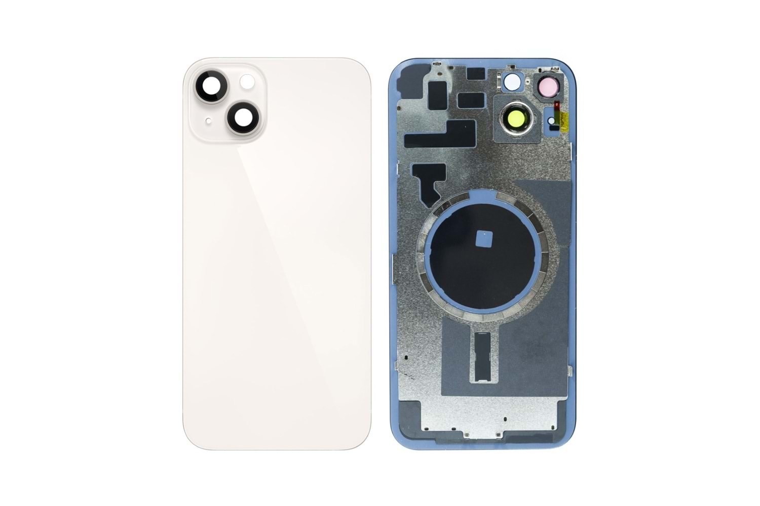 İPHONE 14 PLUS ARKA PİL KAPAK FULL BEYAZ