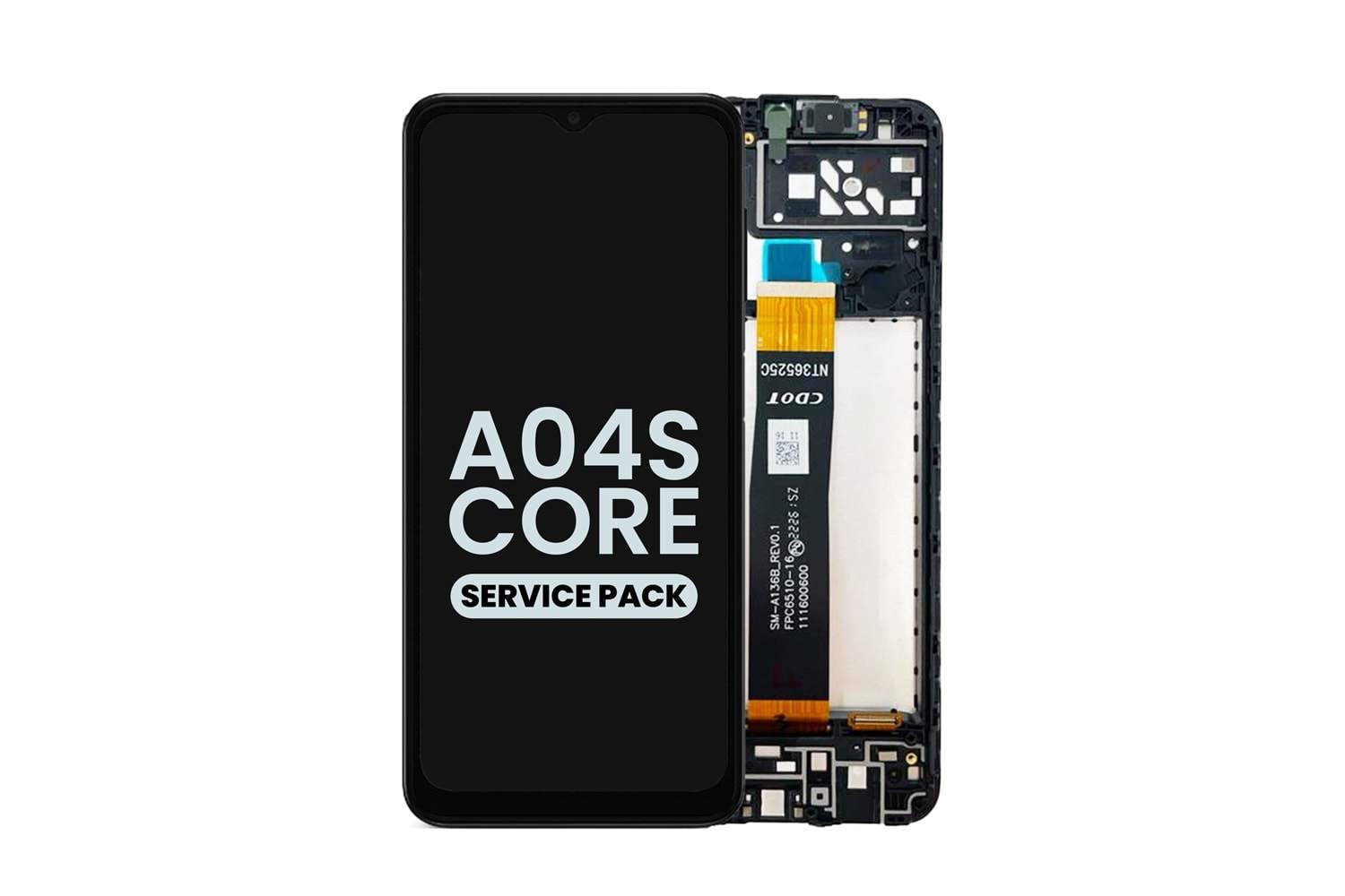SAMSUNG A04S - A047 LCD EKRAN ÇITALI (TR SERVİS) GH82-29806A