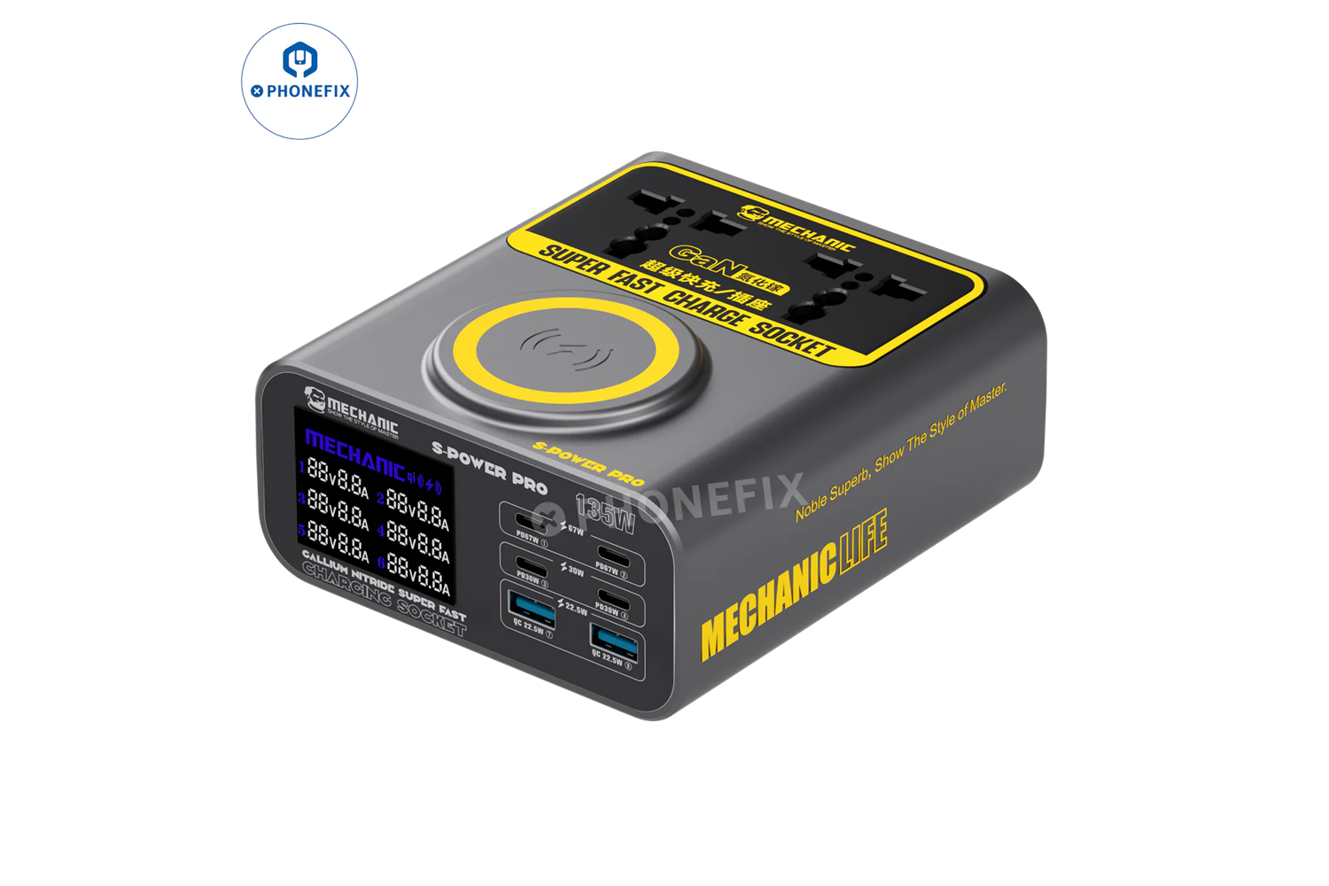 MECHANİC S POWER PRO AMPER ÖLÇER USB ÇOĞALTICI