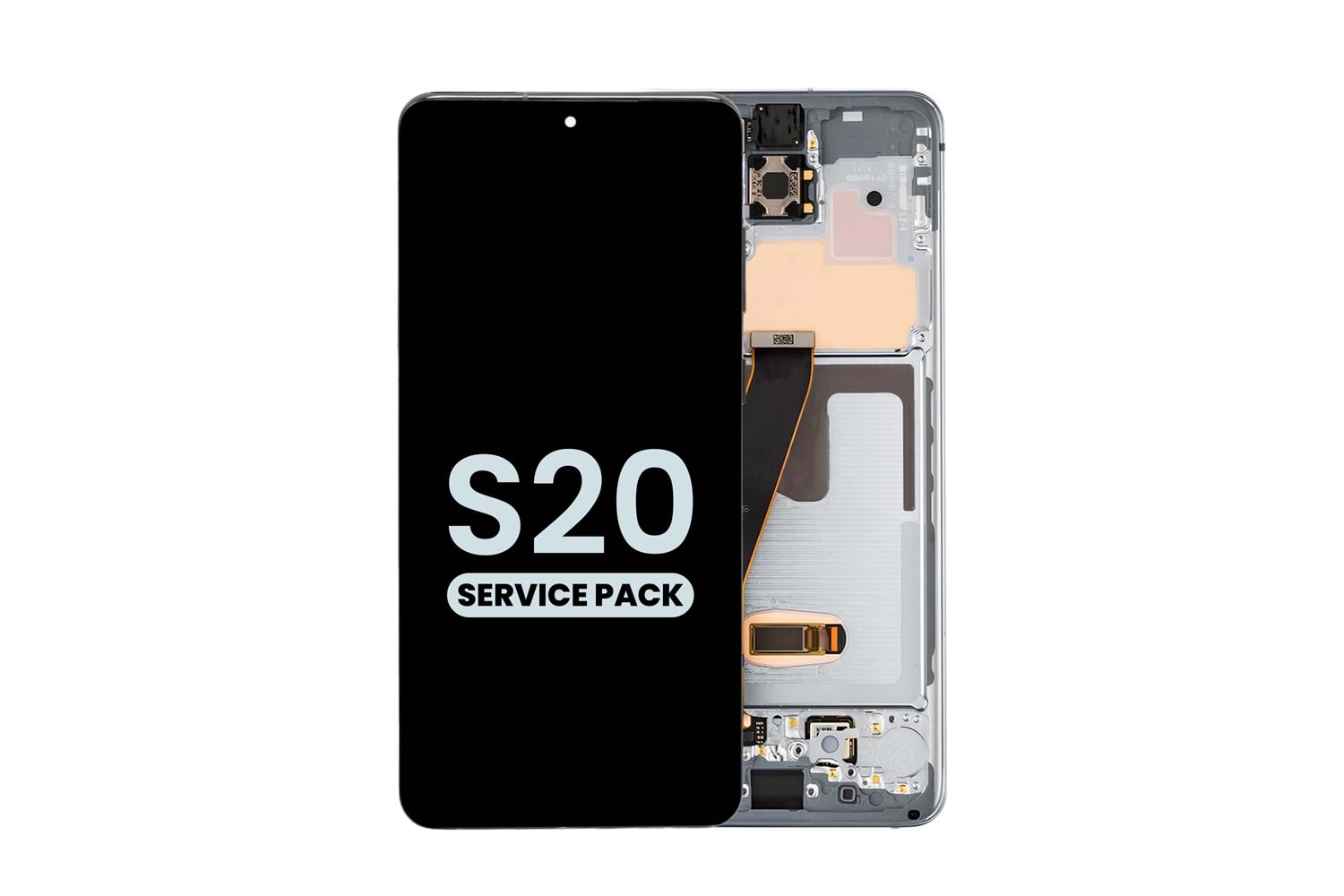 SAMSUNG S20 5G LCD EKRAN ÇITALI GRİ (TR SERVİS)