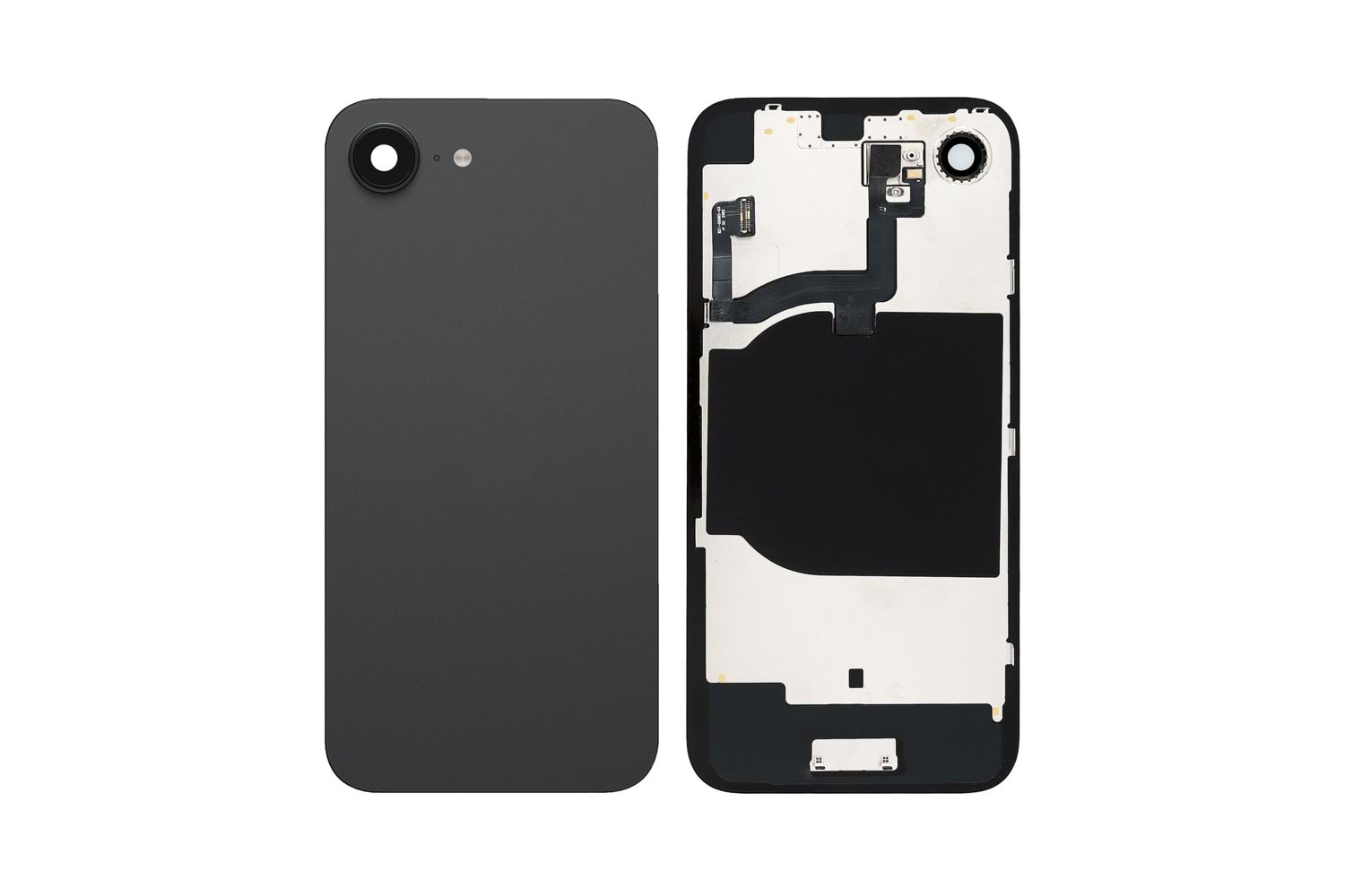 İPHONE 16E - 17E ARKA PİL KAPAK SİYAH