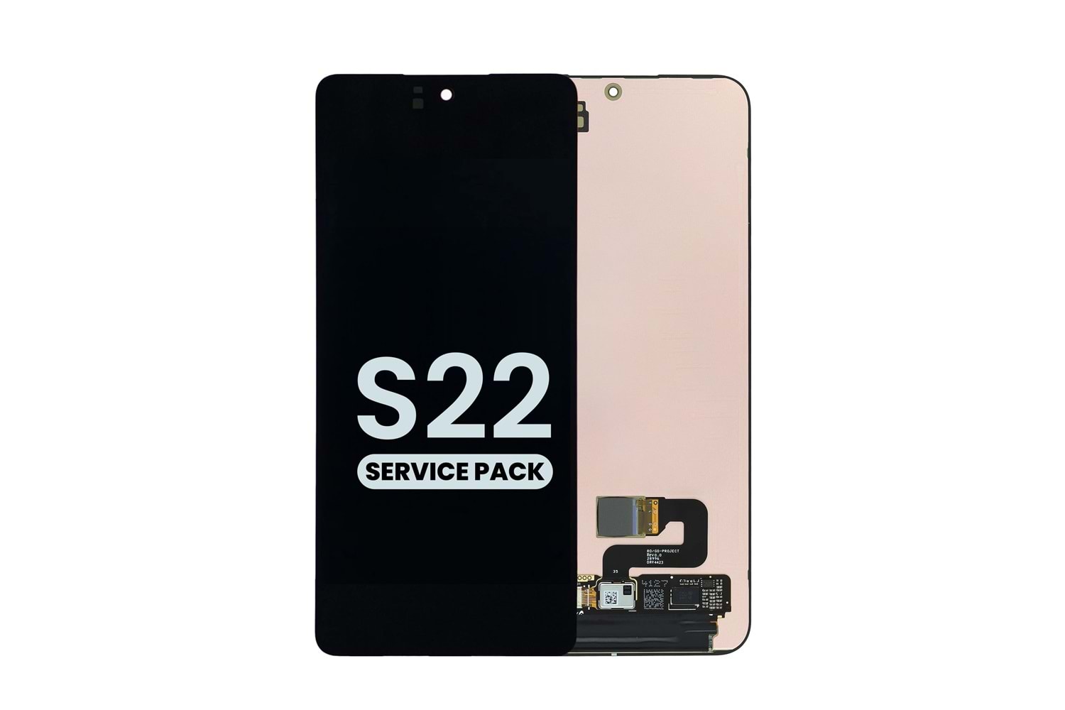 SAMSUNG S22 LCD EKRAN ÇITASIZ (TR SERVİS) GH96-37368A