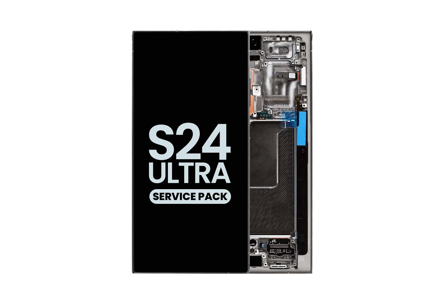 SAMSUNG S24 ULTRA - S928 LCD EKRAN ÇITALI SİYAH (TR SERVİS) GH82-33396B