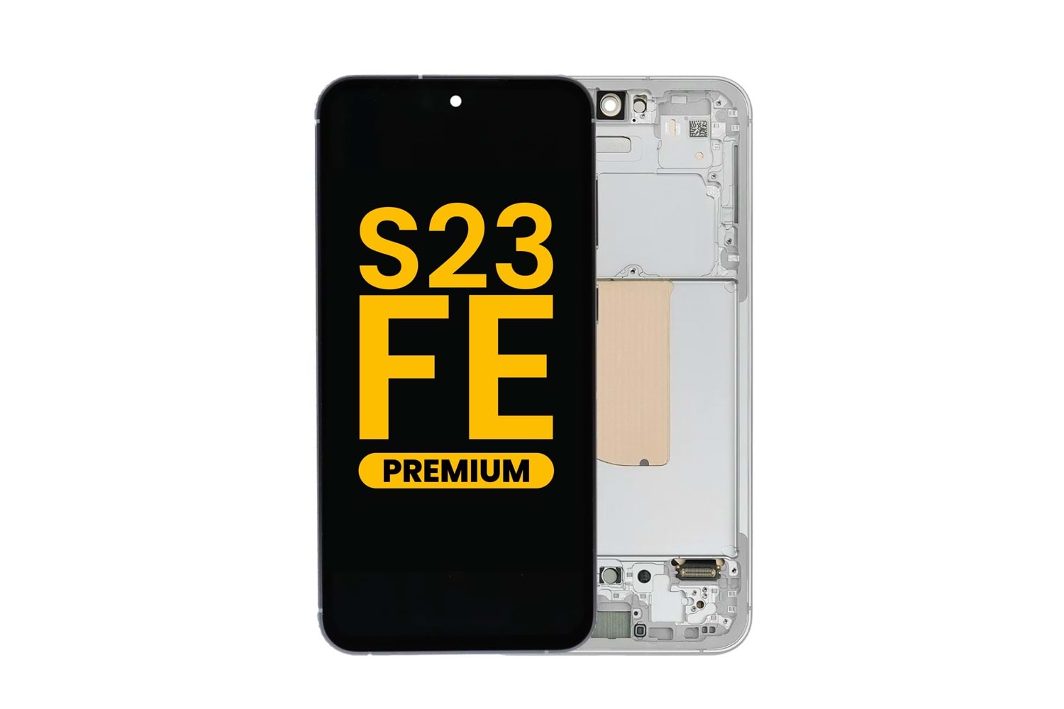 SAMSUNG S23FE - S711 LCD EKRAN ÇITALI BEYAZ (TR SERVİS) GH82-32854B