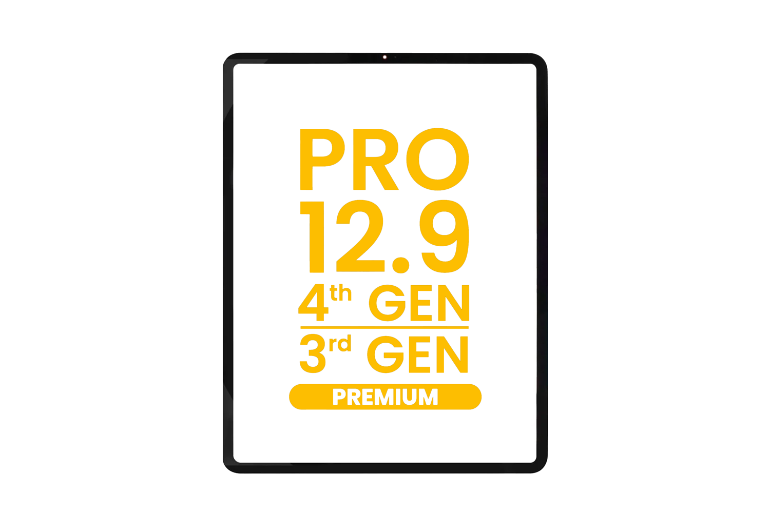 İPAD PRO 12.9 3.NESİL / 4.NESİL DOKUNMATİK CAM ORJİNAL