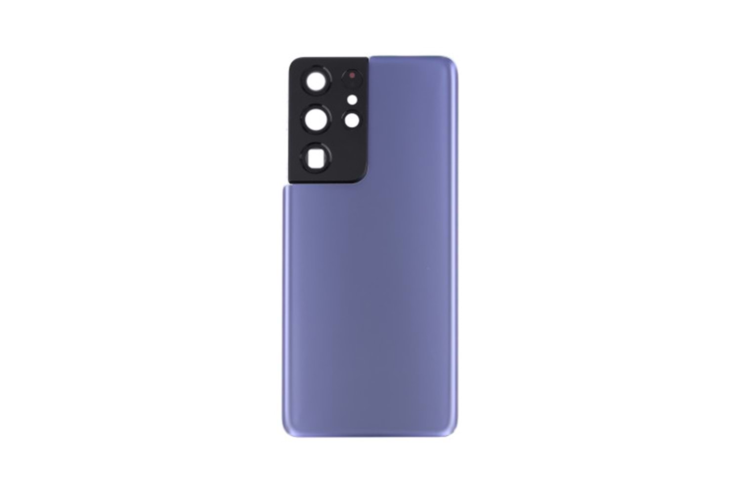 SAMSUNG S21 ULTRA ARKA PİL KAPAK KAMERA CAMLI MOR
