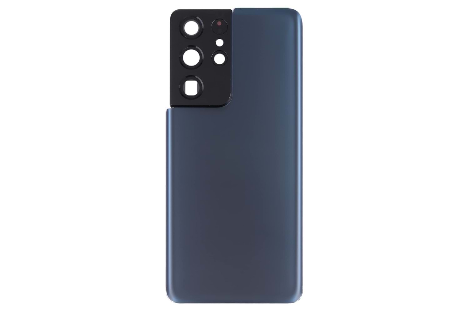SAMSUNG S21 ULTRA ARKA PİL KAPAK KAMERA CAMLI MAVİ