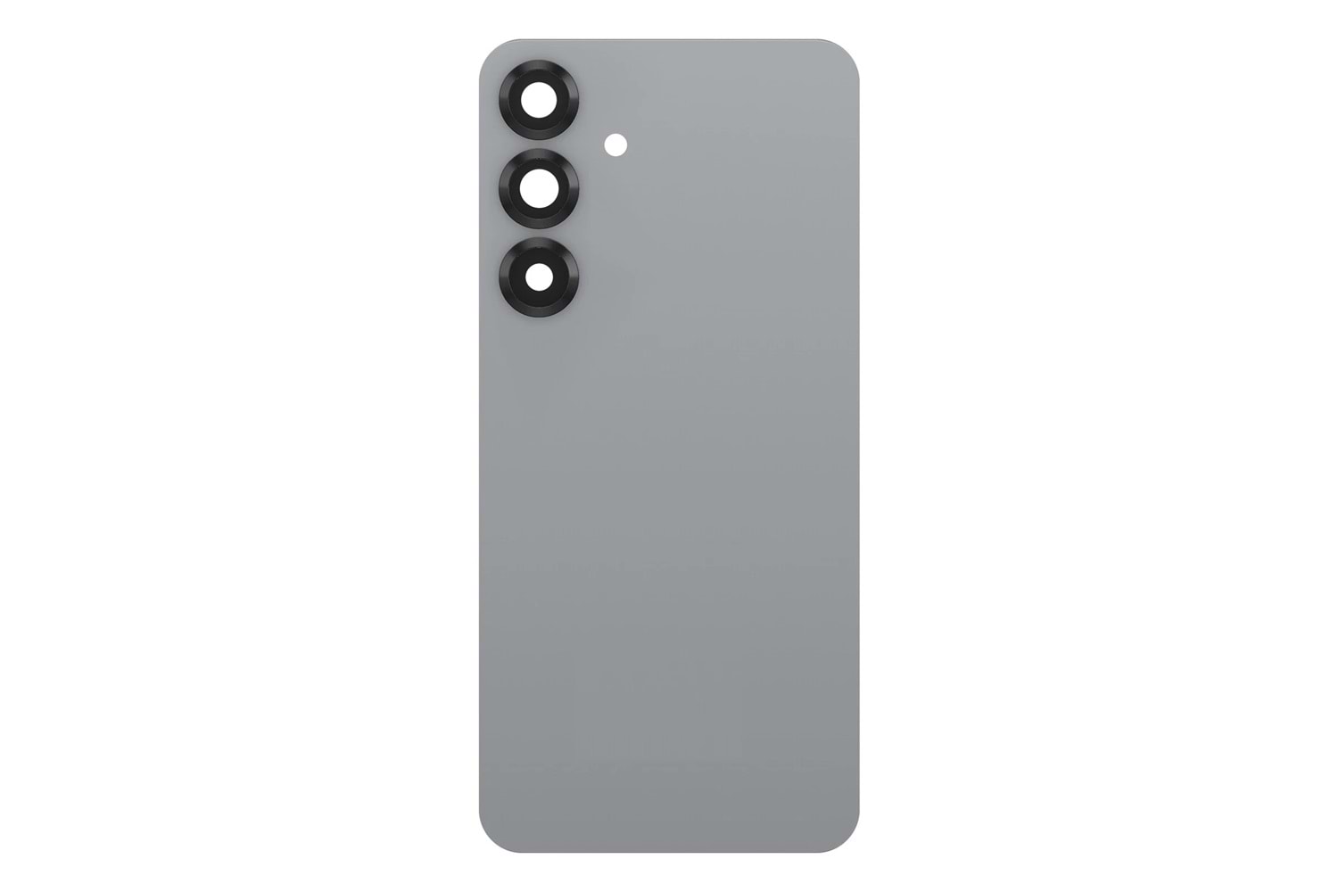 SAMSUNG S25 PLUS ARKA PİL KAPAK BEYAZ- SİLVER KAMERA CAMSIZ