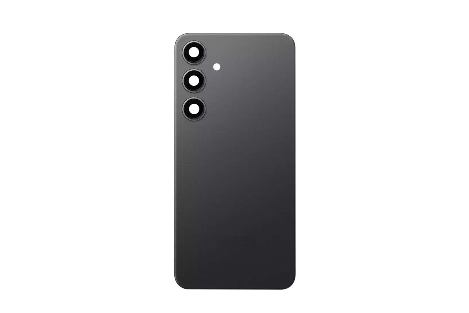 SAMSUNG S24 PLUS ARKA PİL KAPAK KAMERA CAMLI SİYAH