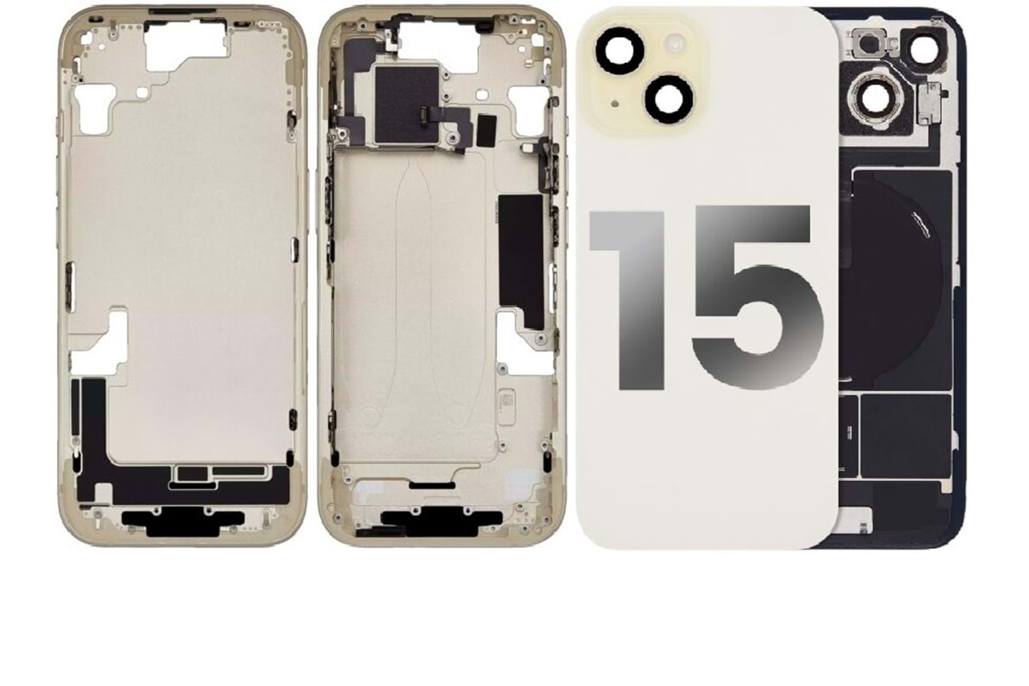 İPHONE 15 BOŞ KASA SARI
