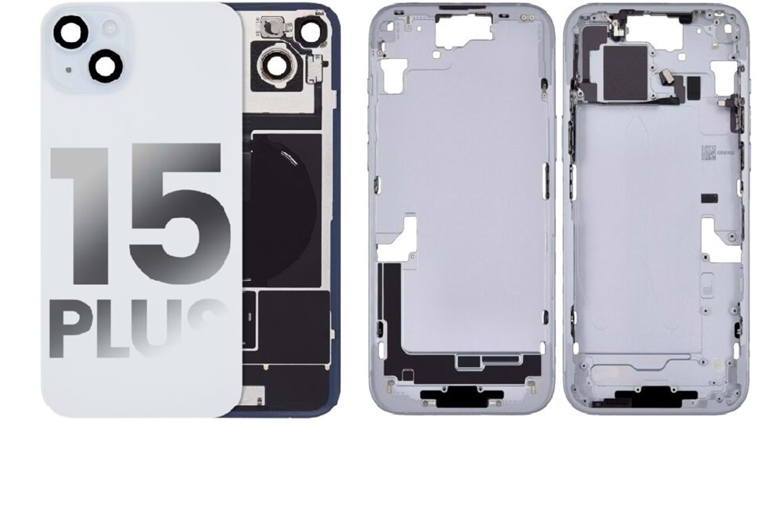 İPHONE 15 PLUS BOŞ KASA BEYAZ