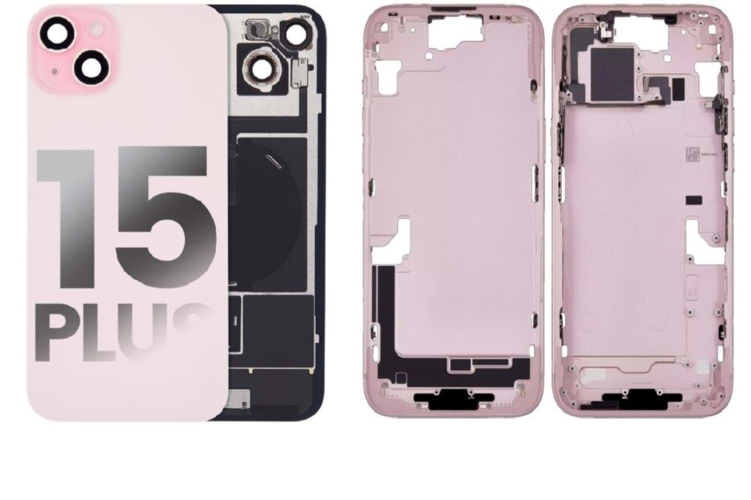 İPHONE 15 PLUS BOŞ KASA PEMBE