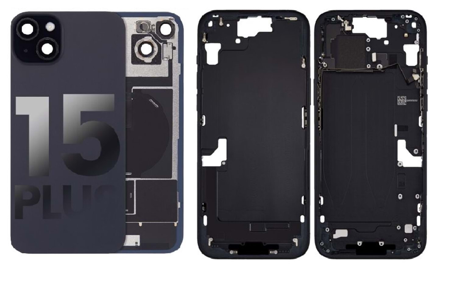 İPHONE 15 PLUS BOŞ KASA SİYAH