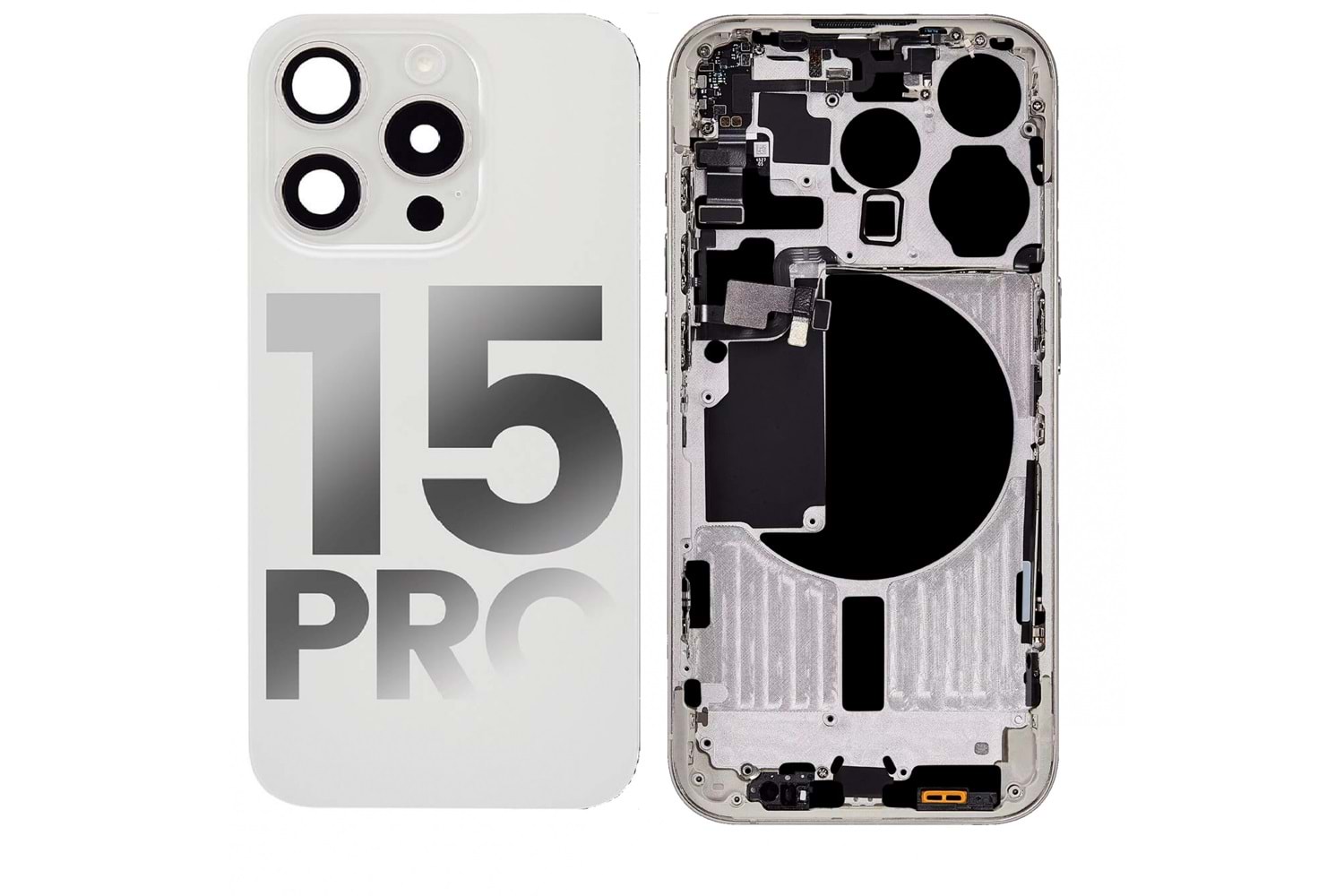 İPHONE 15 PRO BOŞ KASA BEYAZ