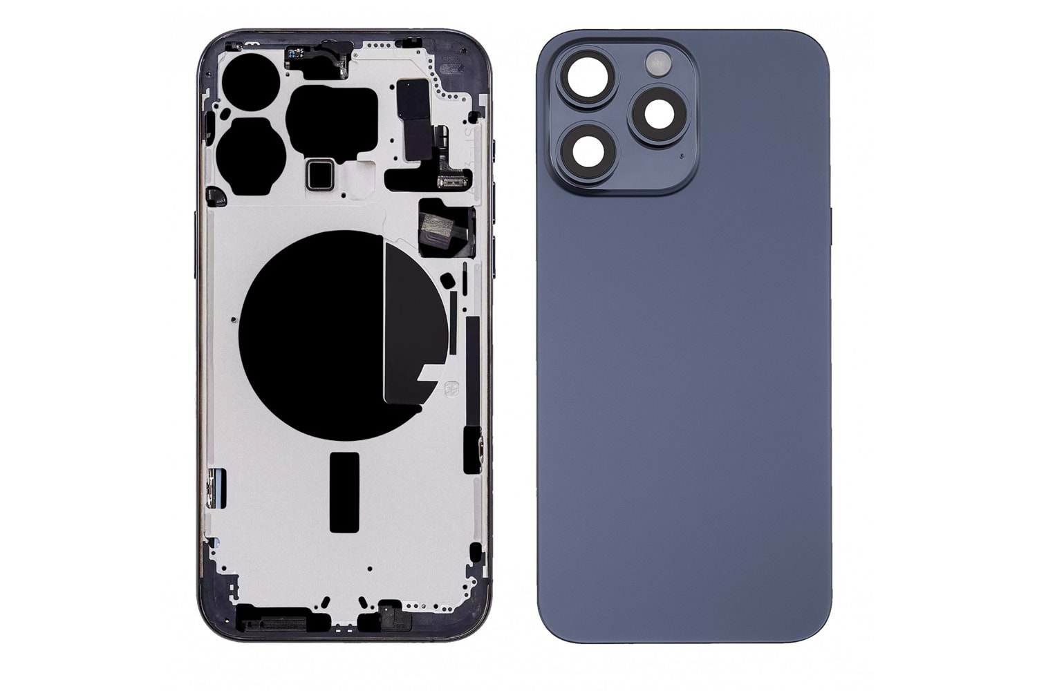 İPHONE 15 PRO MAX BOŞ KASA MAVİ