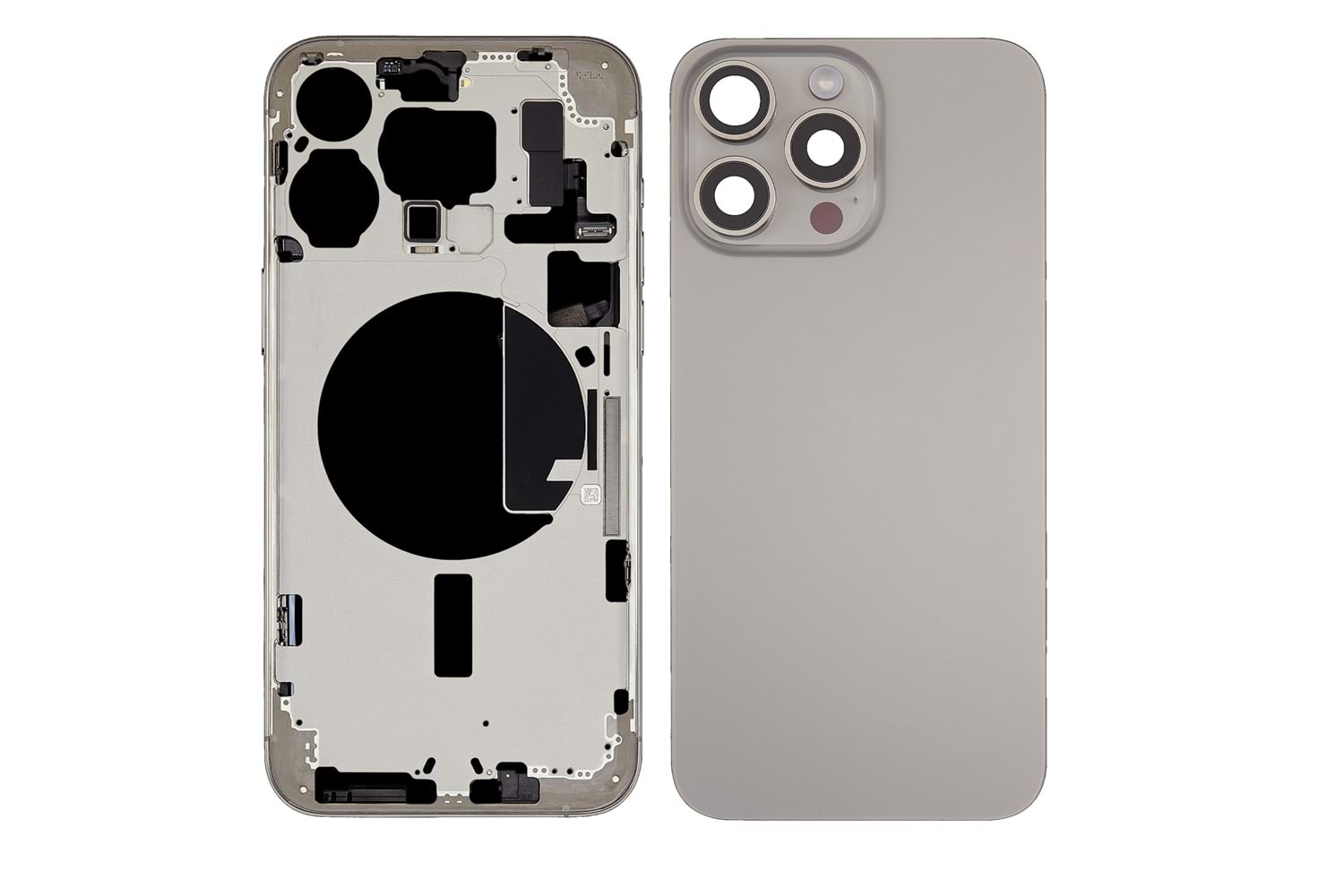 İPHONE 15 PRO MAX ÇIKMA DOLU KASA NATÜREL