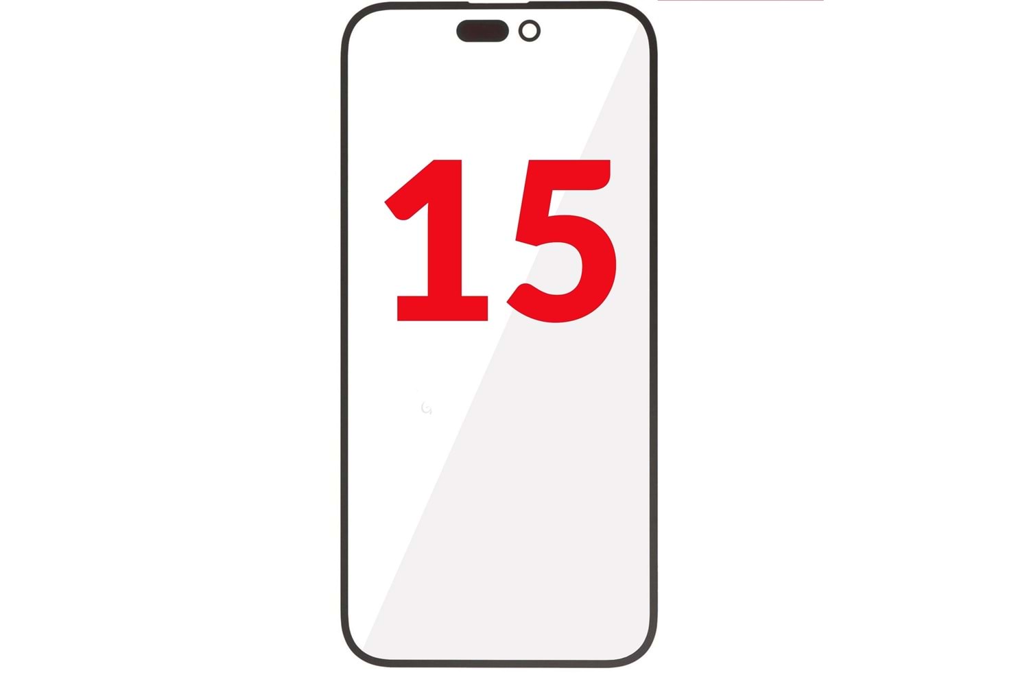 İPHONE 15 DOKUNMATİK CAM