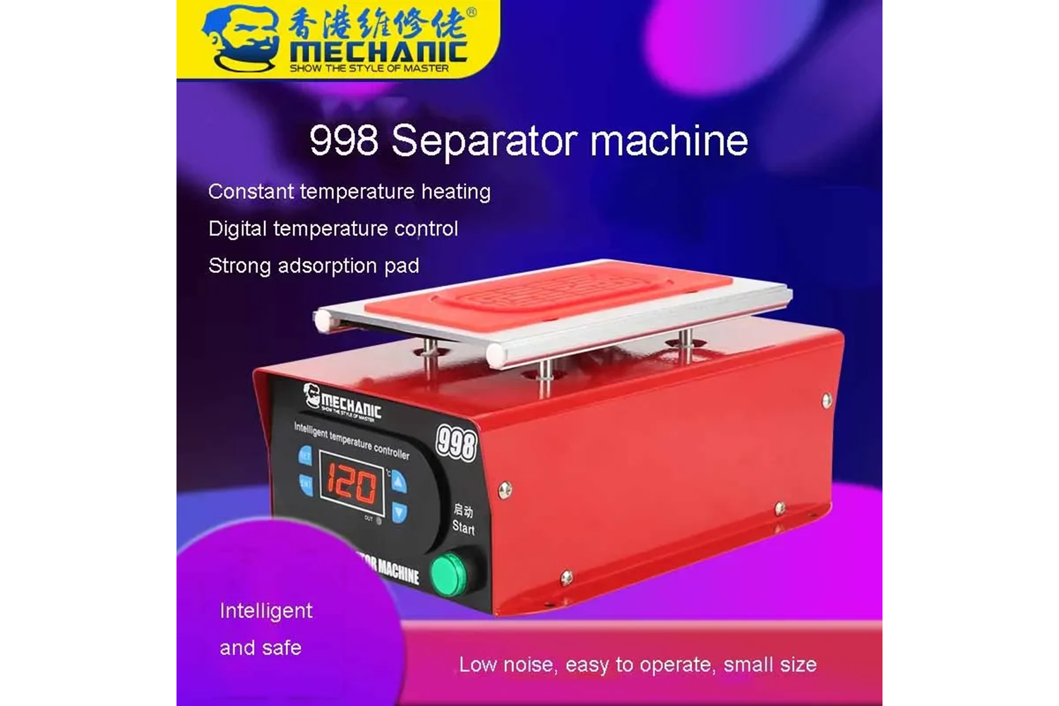 CAM SÖKME MAKİNASI MECHANİC 998 SEPERETÖR