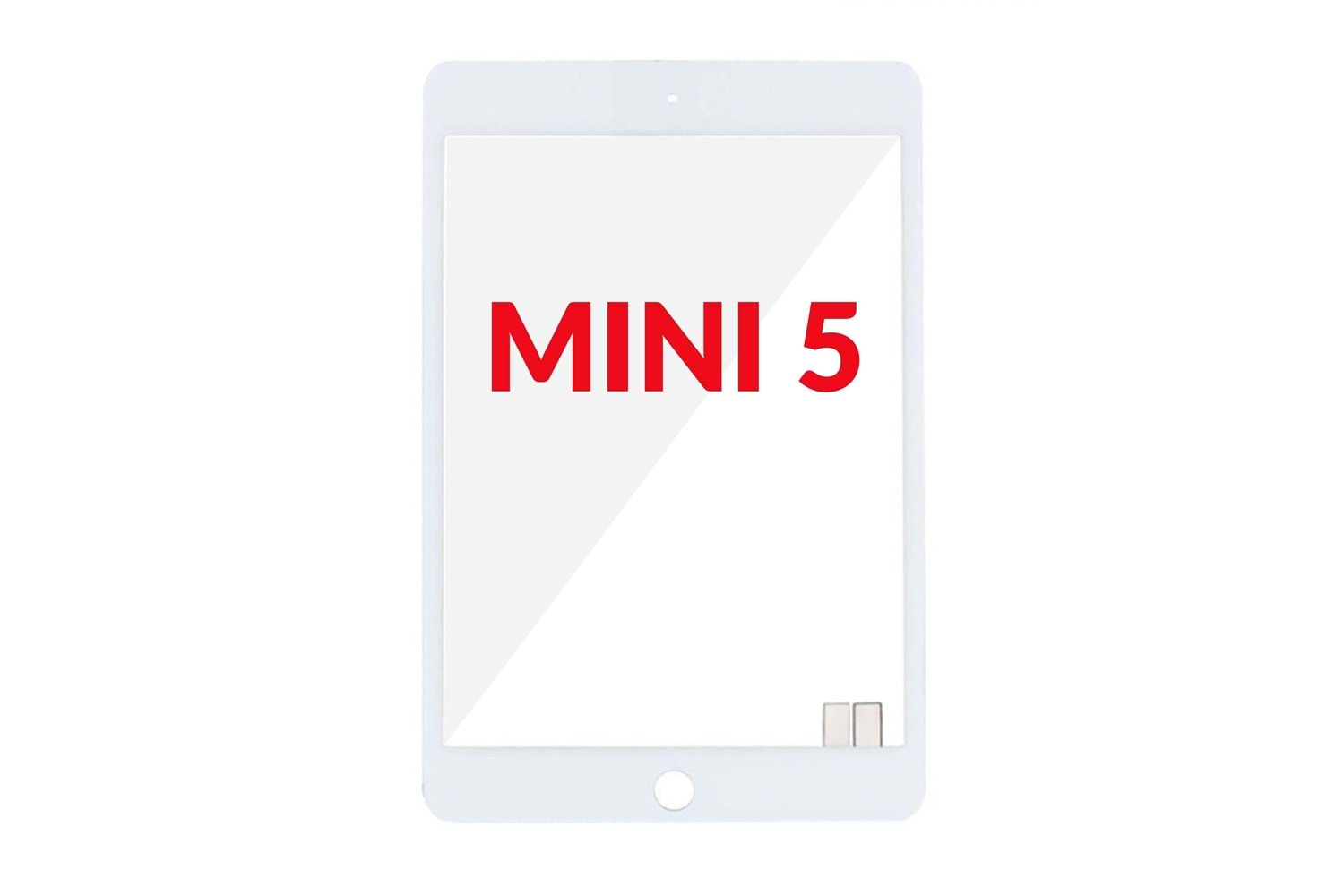 İPAD MİNİ 5 DOKUNMATİK CAM BEYAZ